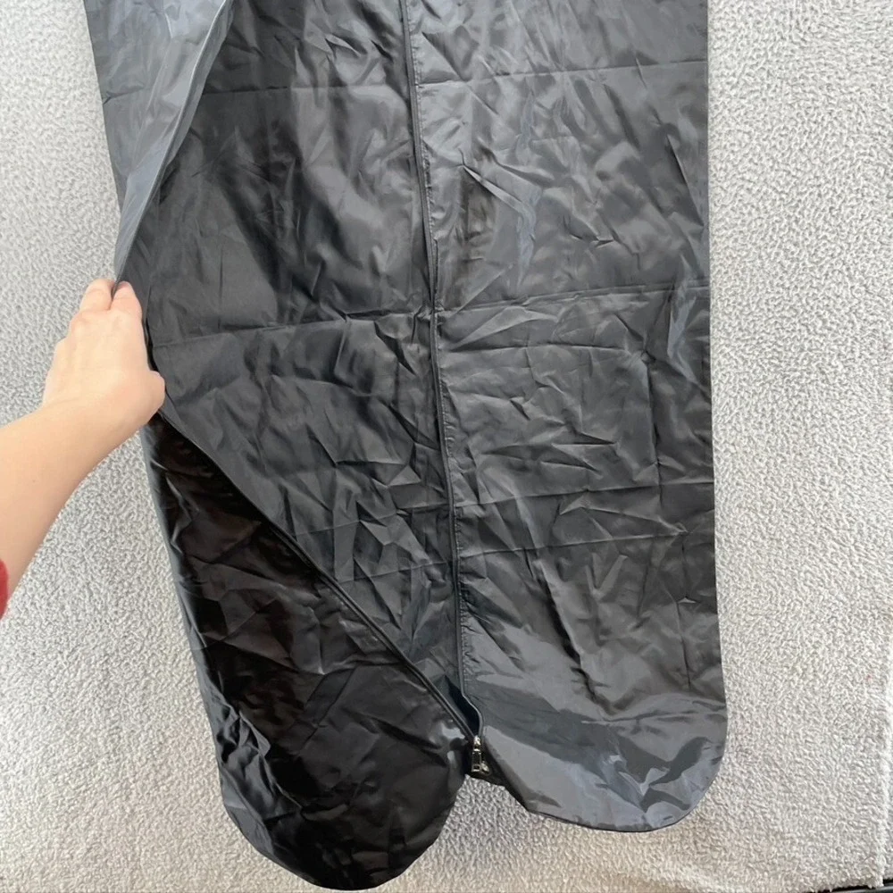 Marc Jacobs Nylon Garment Bag Black Foldable Zipper‎ Travel Storage
